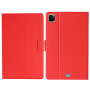 For iPad Pro 11 2024 Pure Color Smart Leather Tablet Case(Red)