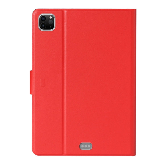 For iPad Pro 11 2024 Pure Color Smart Leather Tablet Case(Red)