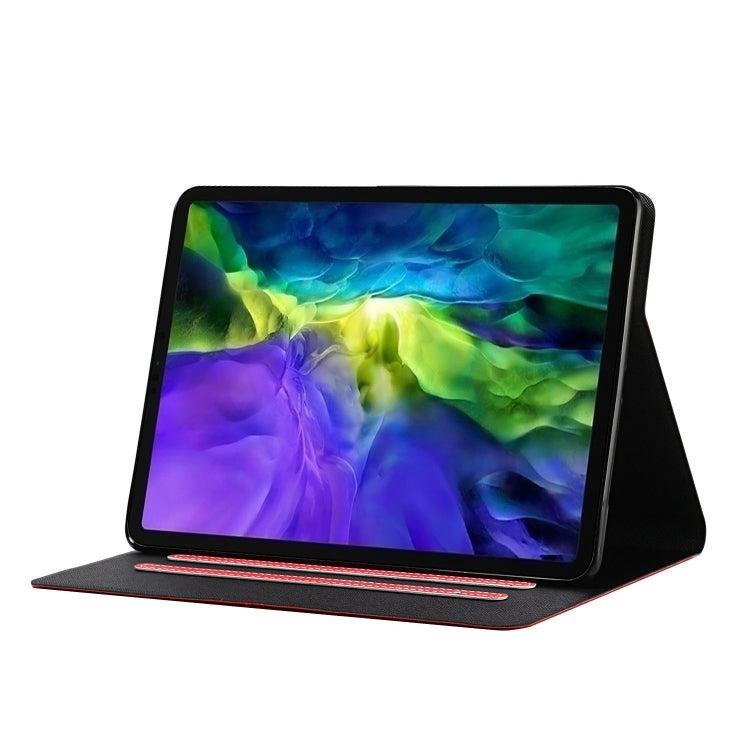 For iPad Pro 11 2024 Pure Color Smart Leather Tablet Case(Red)