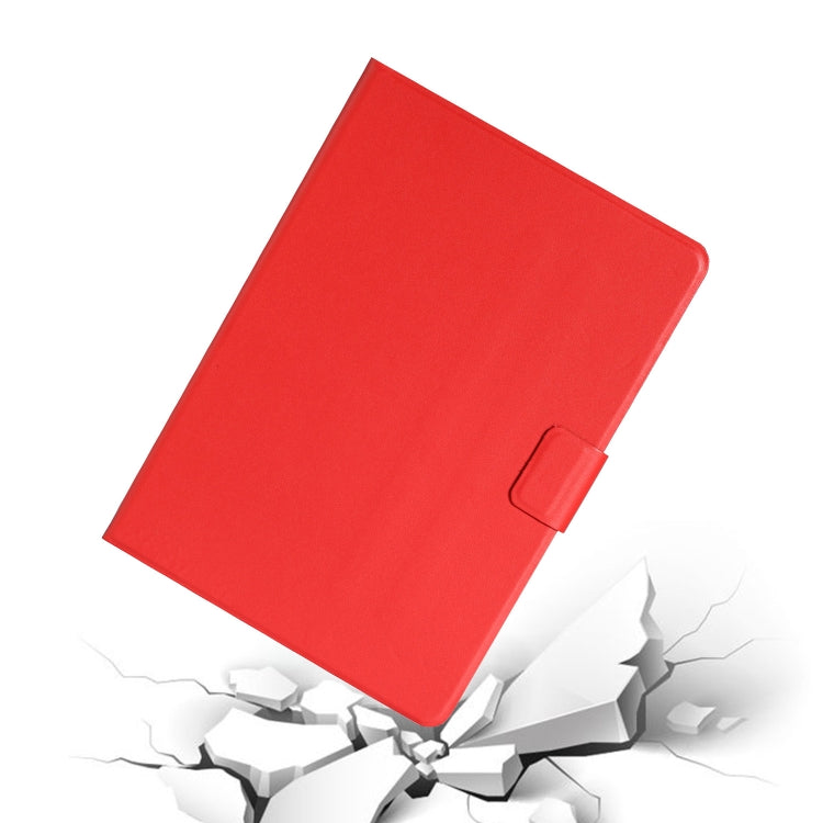 For iPad Pro 11 2024 Pure Color Smart Leather Tablet Case(Red)