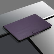 For iPad Pro 11 2024 Pure Color Smart Leather Tablet Case(Purple)