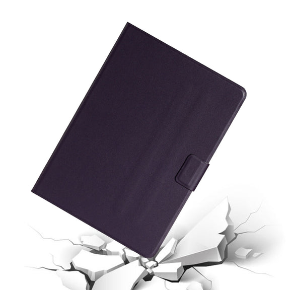For iPad Pro 11 2024 Pure Color Smart Leather Tablet Case(Purple)