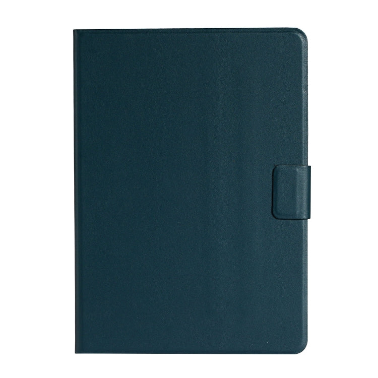For iPad Pro 11 2024 Pure Color Smart Leather Tablet Case(Deep Green)