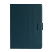 For iPad Pro 11 2024 Pure Color Smart Leather Tablet Case(Deep Green)