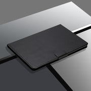 For iPad Pro 11 2024 Pure Color Smart Leather Tablet Case(Black)