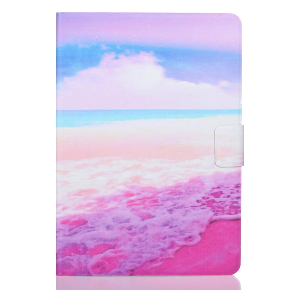 For iPad Pro 11 2024 Voltage Coloured Drawing Smart Leather Tablet Case(Marble)