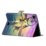For iPad Pro 11 2024 Voltage Coloured Drawing Smart Leather Tablet Case(Dreamcatcher)