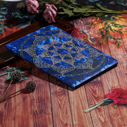 For iPad Pro 11 2024 Voltage Coloured Drawing Smart Leather Tablet Case(Blue Mandala)