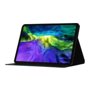 For iPad Pro 11 2024 Voltage Coloured Drawing Smart Leather Tablet Case(Blue Mandala)