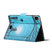 For iPad Pro 11 2024 Voltage Coloured Drawing Smart Leather Tablet Case(Lovers)