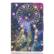 For iPad Pro 11 2024 Voltage Coloured Drawing Smart Leather Tablet Case(Windbell)