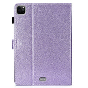 For iPad Pro 11 2024 Glitter Smart Leather Tablet Case(Purple)