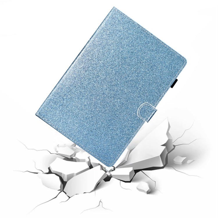 For iPad Pro 11 2024 Glitter Smart Leather Tablet Case(Blue)