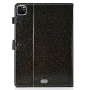 For iPad Pro 11 2024 Glitter Smart Leather Tablet Case(Black)