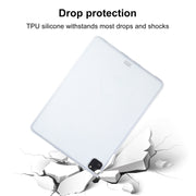 For iPad Pro 11 2024 TPU Tablet Case(Frosted Clear)