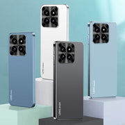 For Xiaomi Redmi K70 Pro AG Frosted Electroplating Acrylic Phone Case(Sierra Blue)