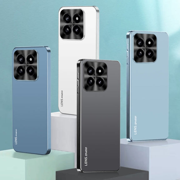 For Xiaomi Redmi K70 Pro AG Frosted Electroplating Acrylic Phone Case(Sierra Blue)