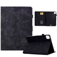 For iPad Pro 11 2024 Tower Embossed Leather Smart Tablet Case(Black) - iPad Pro 11 2024 Cases by PMC TechLife | Online Shopping South Africa | PMC TechLife | Buy Now Pay Later Mobicred