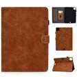 For iPad Pro 11 2024 Cowhide Texture Tablet Leather Smart Case(Brown) - iPad Pro 11 2024 Cases by PMC TechLife | Online Shopping South Africa | PMC TechLife | Buy Now Pay Later Mobicred