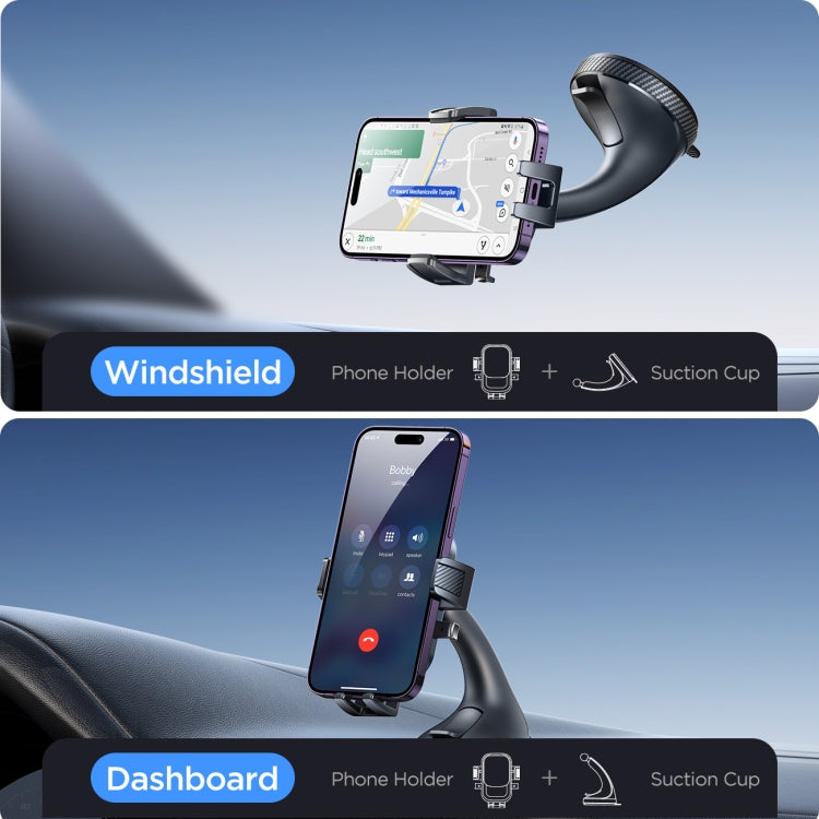 JOYROOM JR-OK6 Car Windshield Phone Holder(Black)
