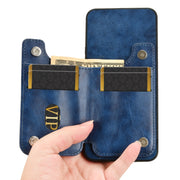 For Huawei Pura 70 Cow Pattern Sewing Card Bag Phone Case(Blue)