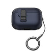 For AirPods Pro 2 Mechanical Switch Lock Bluetooth Earphone Protective Case(Blue) - For AirPods Pro 2 by PMC Jewellery | Online Shopping South Africa | PMC Jewellery | Buy Now Pay Later Mobicred