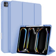 For iPad Pro 11 2024 3-fold TPU Smart Leather Tablet Case with Pen Slot(Ice Blue) - iPad Pro 11 2024 Cases by PMC TechLife | Online Shopping South Africa | PMC TechLife | Buy Now Pay Later Mobicred