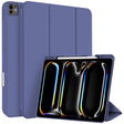For iPad Pro 13 2024 3-fold TPU Smart Leather Tablet Case with Pen Slot(Royal Blue) - iPad Pro 13 2024 Cases by PMC TechLife | Online Shopping South Africa | PMC TechLife | Buy Now Pay Later Mobicred