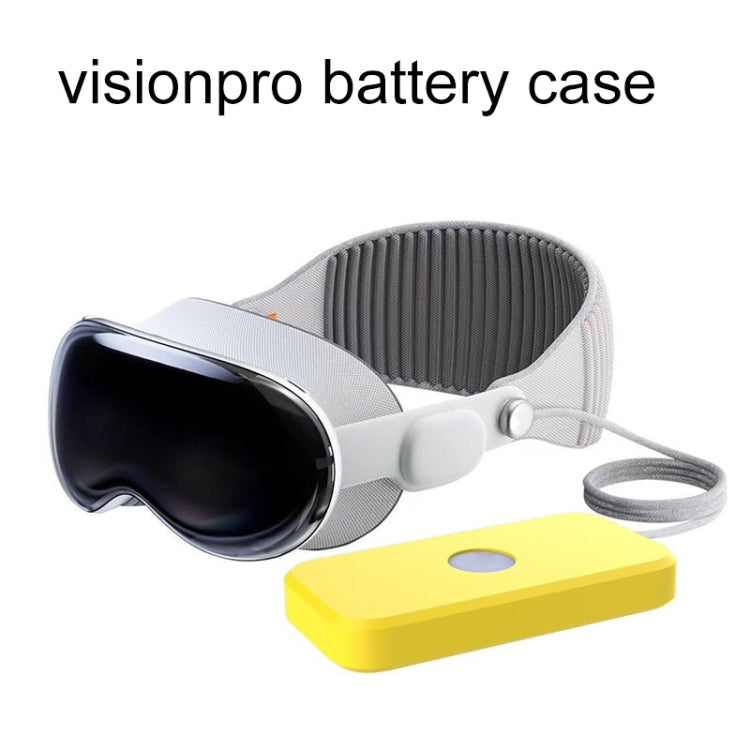 For Apple Vision Pro Accessories Power Silicone Protective Case(Blue)