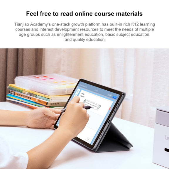 Lenovo Xiaoxin Pad 2024 Paperlike Screen Learning Version 11 inch WiFi Tablet, 8GB+128GB, Android 13, Qualcomm Snapdragon 685 Octa Core, Support Face Identification(Dark Grey)