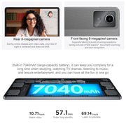 Lenovo Xiaoxin Pad 2024 Paperlike Screen Learning Version 11 inch WiFi Tablet, 8GB+128GB, Android 13, Qualcomm Snapdragon 685 Octa Core, Support Face Identification(Dark Grey)
