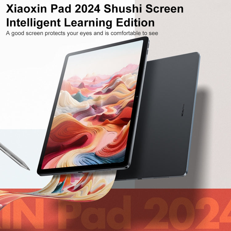 Lenovo Xiaoxin Pad 2024 Paperlike Screen Learning Version 11 inch WiFi Tablet, 8GB+128GB, Android 13, Qualcomm Snapdragon 685 Octa Core, Support Face Identification(Dark Grey)