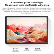 Lenovo Xiaoxin Pad 2024 Paperlike Screen Learning Version 11 inch WiFi Tablet, 8GB+128GB, Android 13, Qualcomm Snapdragon 685 Octa Core, Support Face Identification(Dark Grey)