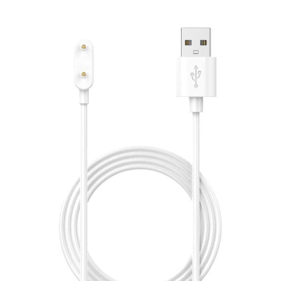 For Huawei Watch Fit3 / Honor Choice Haylou Watch USB Port Watch Charging Cable, Without Chip(White)