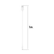 For Huawei Watch Fit3 / Honor Choice Haylou Watch USB Port Watch Charging Cable, Without Chip(White)
