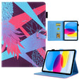 For iPad Pro 11 2024 Colored Drawing Leather Smart Tablet Case(Dazzling Pineapple) - iPad Pro 11 2024 Cases by PMC TechLife | Online Shopping South Africa | PMC TechLife | Buy Now Pay Later Mobicred