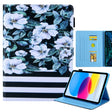 For iPad Pro 11 2024 Colored Drawing Leather Smart Tablet Case(Pear Flowers) - iPad Pro 11 2024 Cases by PMC TechLife | Online Shopping South Africa | PMC TechLife | Buy Now Pay Later Mobicred