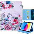 For iPad Pro 11 2024 Colored Drawing Leather Smart Tablet Case(Rose) - iPad Pro 11 2024 Cases by PMC TechLife | Online Shopping South Africa | PMC TechLife | Buy Now Pay Later Mobicred