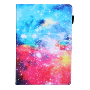 For iPad Pro 11 2024 Colored Drawing Leather Smart Tablet Case(Beautiful Starry Sky)