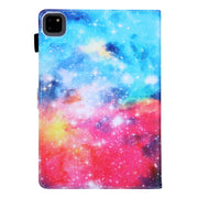 For iPad Pro 11 2024 Colored Drawing Leather Smart Tablet Case(Beautiful Starry Sky)