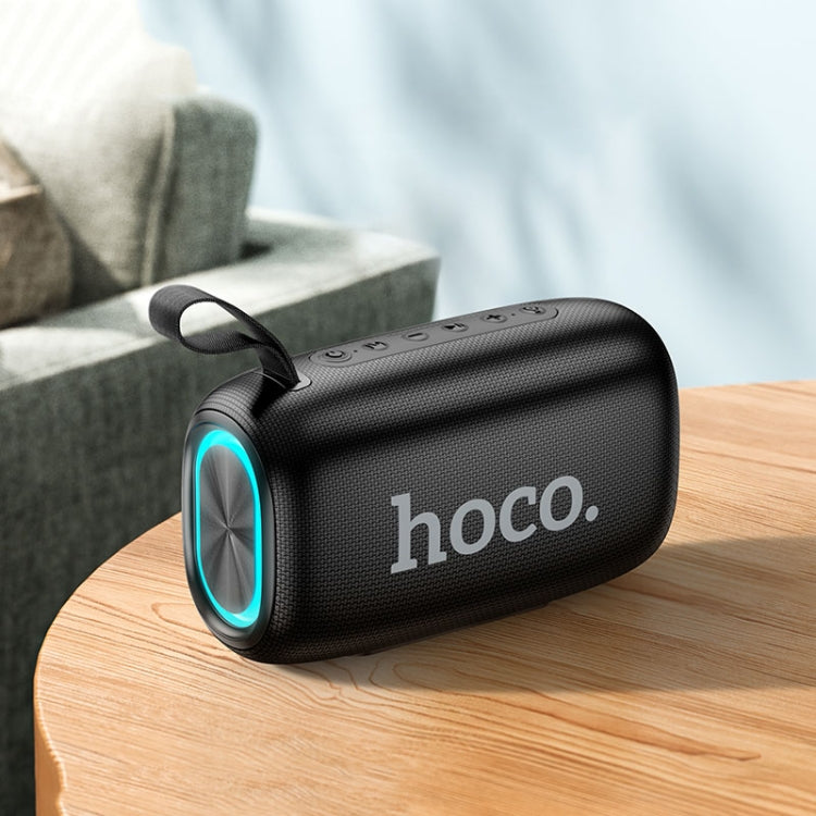 hoco HC25 Radiante Sports Bluetooth 5.2 Speaker Support TWS / FM(Black)