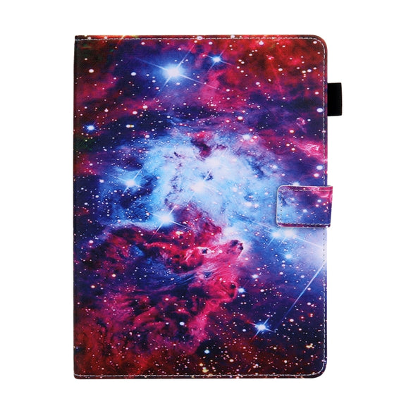 For iPad Pro 11 2024 Colored Drawing Leather Smart Tablet Case(Starry Sky)
