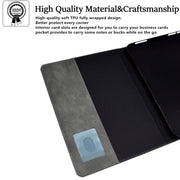 For iPad Pro 11 2024 Suede Cross Texture Magnetic Clasp Leather Smart Tablet Case(Grey)