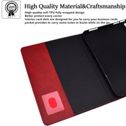 For iPad Pro 11 2024 Suede Cross Texture Magnetic Clasp Leather Smart Tablet Case(Red)