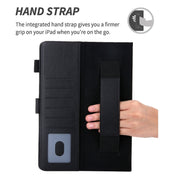 For iPad Pro 11 2024 Business Style Horizontal Flip Leather Smart Tablet Case with Holder(Black)