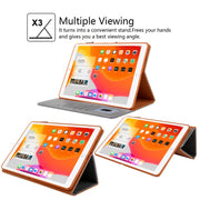 For iPad Pro 11 2024 Business Style Horizontal Flip Leather Smart Tablet Case with Holder(Grey)