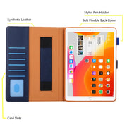 For iPad Pro 11 2024 Business Style Horizontal Flip Leather Smart Tablet Case with Holder(Blue)