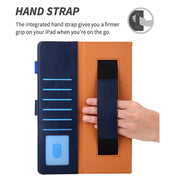 For iPad Pro 11 2024 Business Style Horizontal Flip Leather Smart Tablet Case with Holder(Blue)