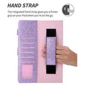 For iPad Pro 11 2024 Business Style Horizontal Flip Leather Smart Tablet Case with Holder(Purple)