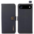For iPhone 17 Air KHAZNEH Custer Genuine Leather RFID Phone Case(Blue) - free shipping - PMc TechLife - Order now!